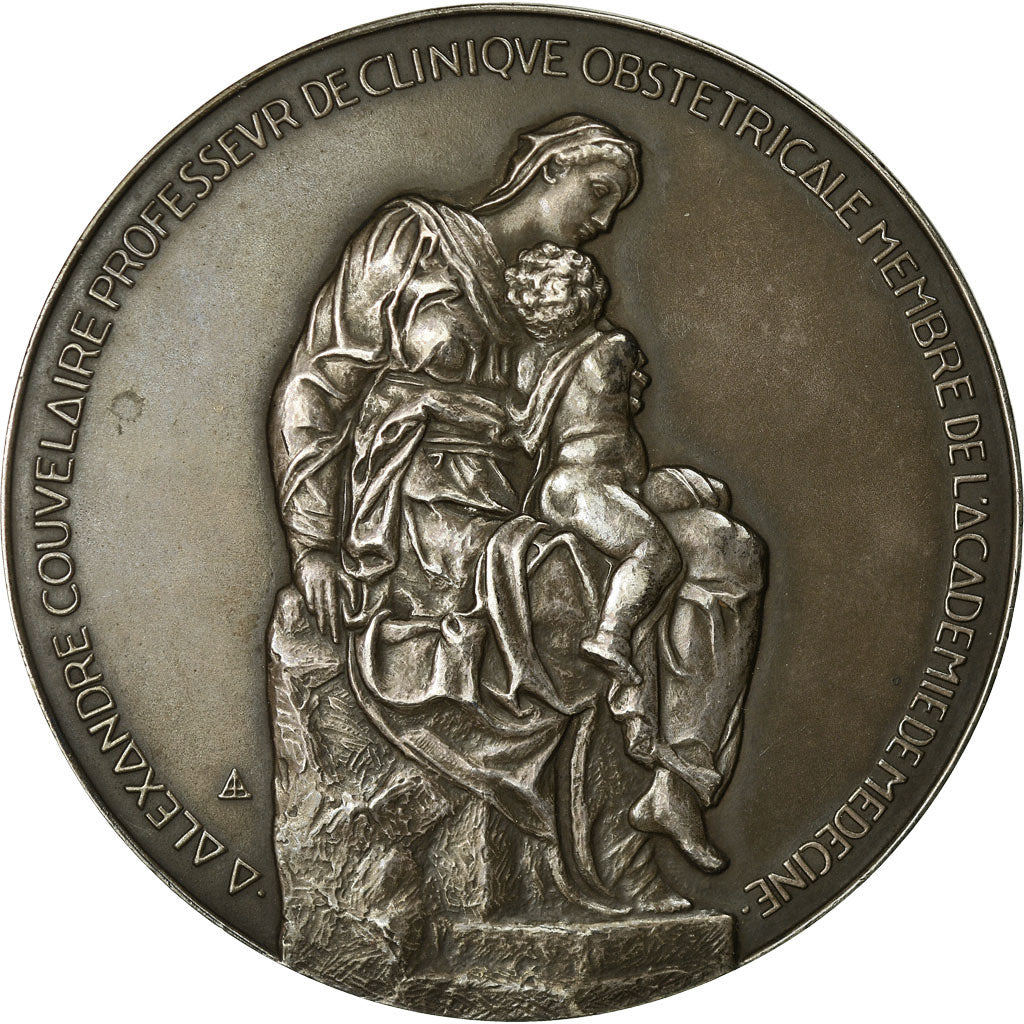 France, Médaille, Professeur Alexandre Couvelaire, Medicine, 1935, Lavrillier