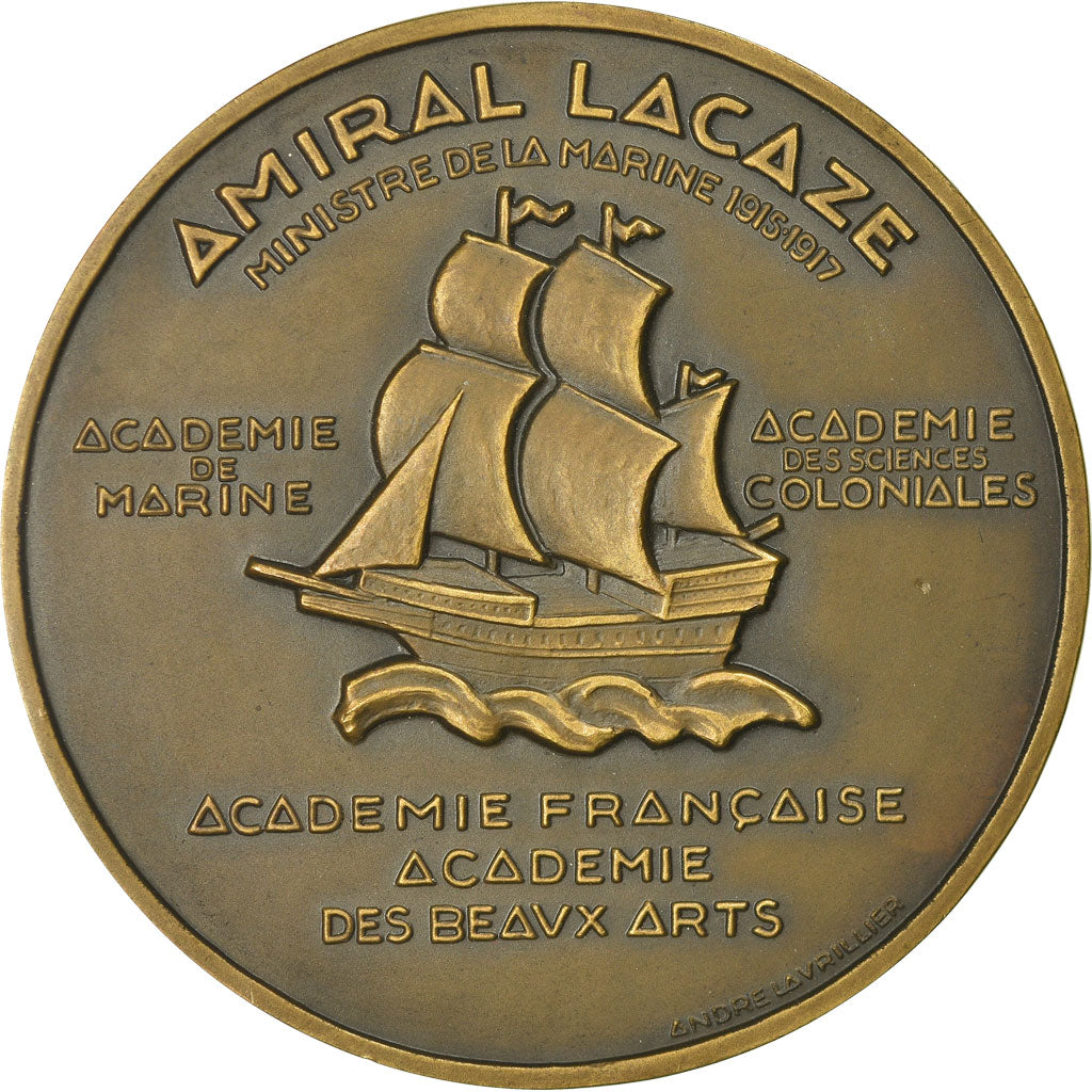 Frankreich, Medaille, Amiral Lacaze, Ministre de la Marine, Shipping