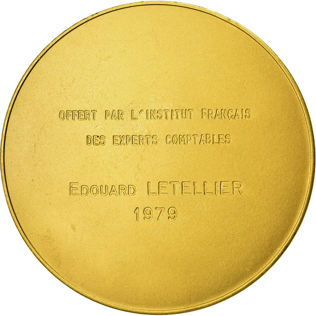 France, Medal, Institut Français des Experts Comptables, 1979, Guiraud, MS(63)