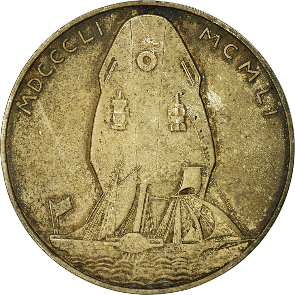 France, Médaille, Compagnie des Messageries Maritimes, Shipping, 1951