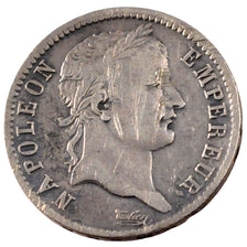 FRANCE, Napoléon I, Franc, 1811, Paris, KM #692.1, VF(30-35), Silver, Gadoury #.