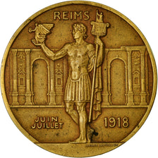 Francja, Medal, Bligny, Reims, Polityka, społeczeństwo, wojna, 1918