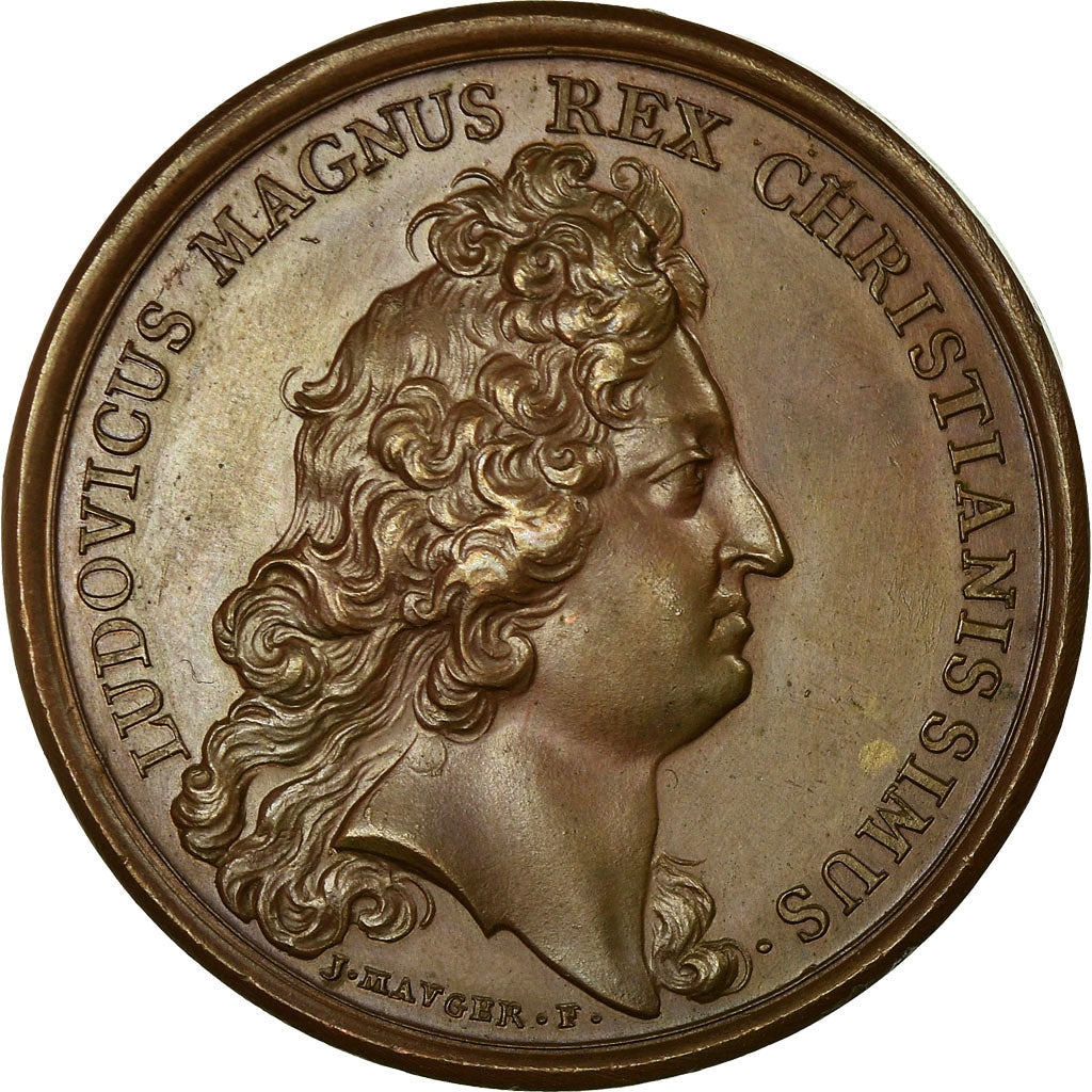 France, Médaille, Louis XIV, Mariage du Dauphin avec Marie-Anne de Bavière