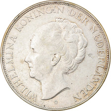 Coin, Netherlands, Wilhelmina I, 2-1/2 Gulden, 1939, AU(50-53), Silver, KM:165