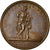 France, Medal, Louis XIV, Prise de Barcelone, 1697, Mauger, AU(55-58), Bronze