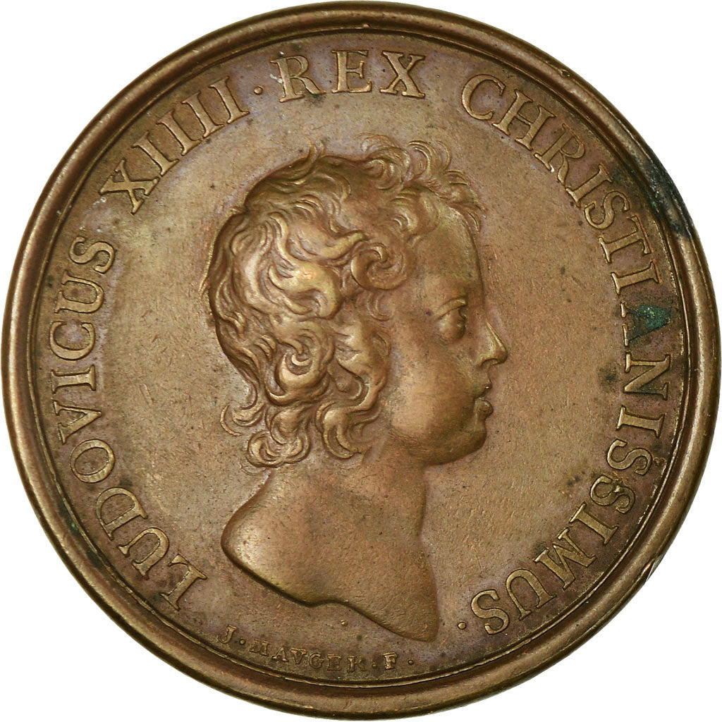 França, Medal, Louis XIV, Prise de Trino et de Pontestura, 1643, Mauger
