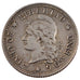 ARGENTINA, 20 Centavos, 1883, KM #27, EF(40-45), Silver, 4.95
