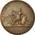 France, Médaille, Louis XIV, Levée du Siège de Toulon, 1707, Mauger, TTB+