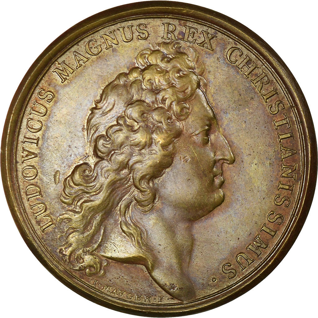Frankreich, Medaille, Louis XIV, Les Appartements Royaux à Versailles, 1683