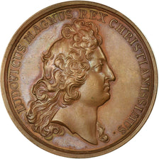 France, Medal, Louis XIV, Soumission des Dix Villes Impériales d'Alsace, 1680