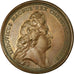 Francja, Medal, Louis XIV, Les Invalides, 1676, Mauger, AU(55-58), Bronze