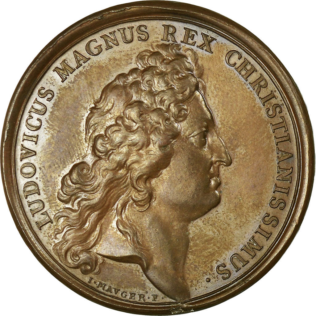 France, Medal, Louis XIV, Promotion de 74 Chevaliers du Saint-Esprit, 1689