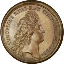 Francia, medalla, Louis XIV, L'Observatoire de Paris, 1667, Mauger, EBC, Bronce