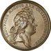 France, Médaille, Louis XIV, Prise de Luxembourg, 1684, Mauger, SUP, Bronze
