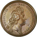 France, Medal, Louis XIV, Bataille Navale de Solebay, 1672, Mauger, AU(55-58)