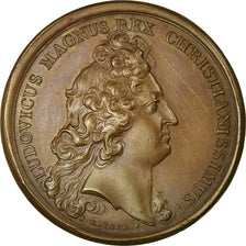 France, Medal, Louis XIV, Seconde Conquête de la Franche-Comté, 1674, Mauger