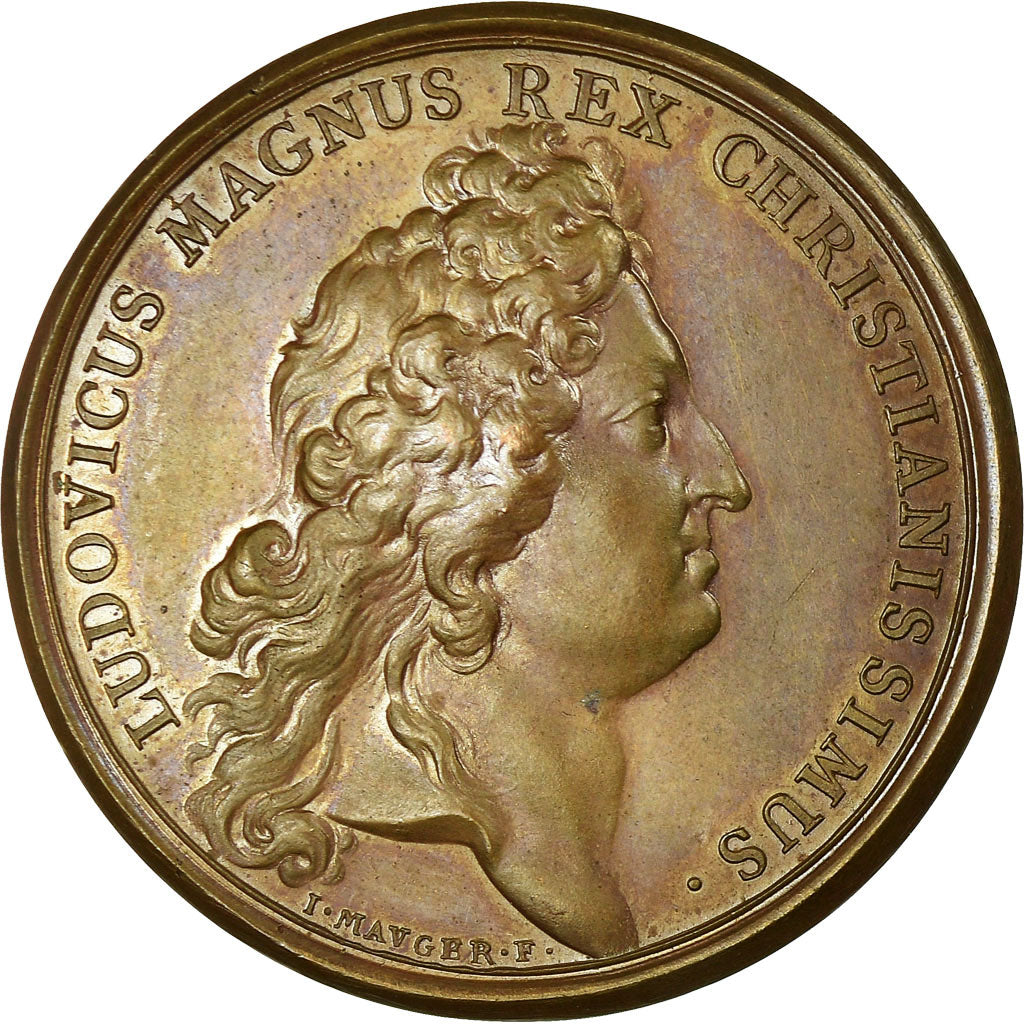France, Medal, Louis XIV, 800 Gens d'Elite enrolés pour la Marine de Guerre