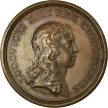 França, Medal, Louis XIV, Secours d'Arras, 1654, Mauger, AU(55-58), Bronze