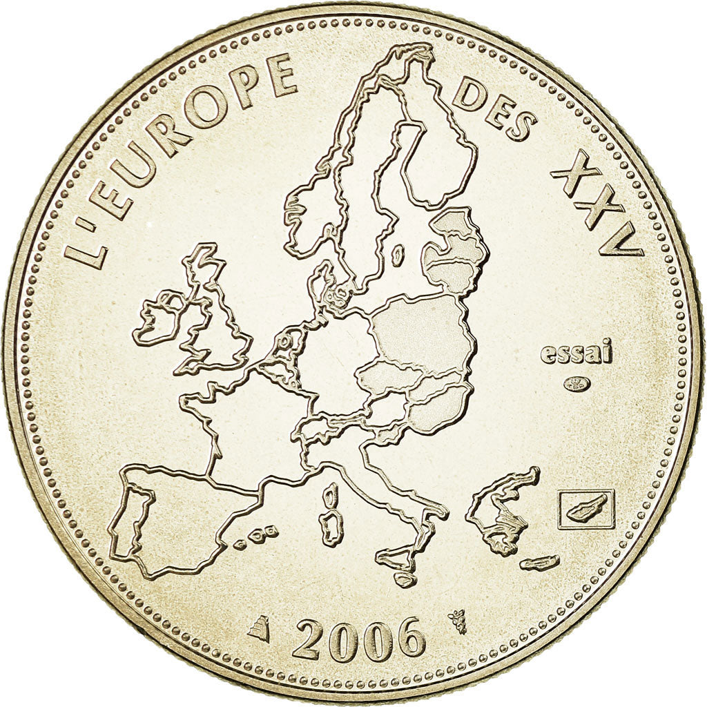 França, Medal, L'Europe des XXV, Dernière Année des 12 Pays de l'Euro, 2006