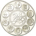France, Médaille, la Constitution Européenne, 2005, FDC, Copper-nickel