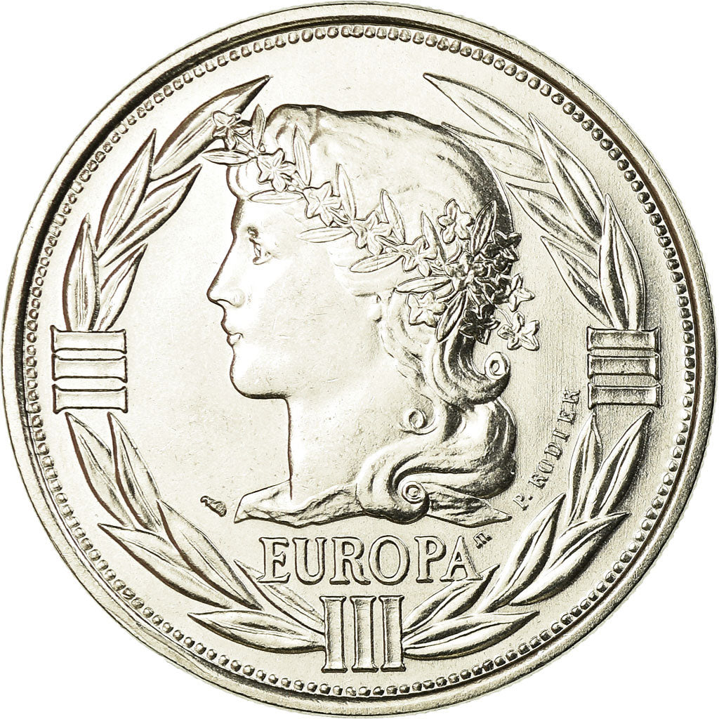 Frankrijk, Medaille, Ecu Europa, Marianne, 1992, Rodier, FDC, Copper-nickel