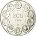 France, Medal, Ecu Europa, Europe Assise, 1984, Rodier, MS(65-70), Copper-nickel