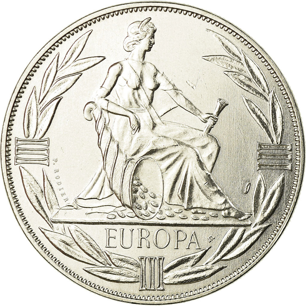 França, Medal, Ecu Europa, Europe Assise, 1982, Rodier, MS(65-70)