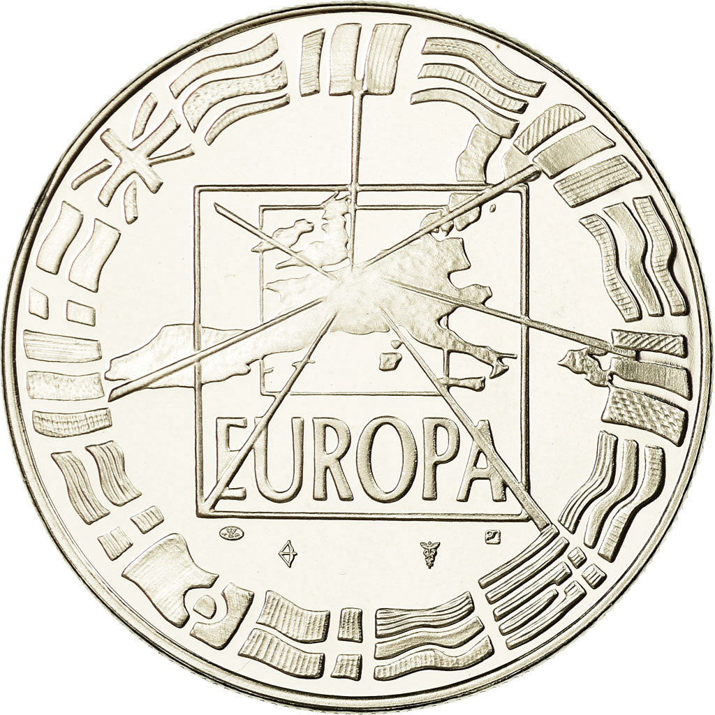 France, Medal, 1er Janvier 1999, Euro Parité, EUROPA, 1999, MS(65-70)