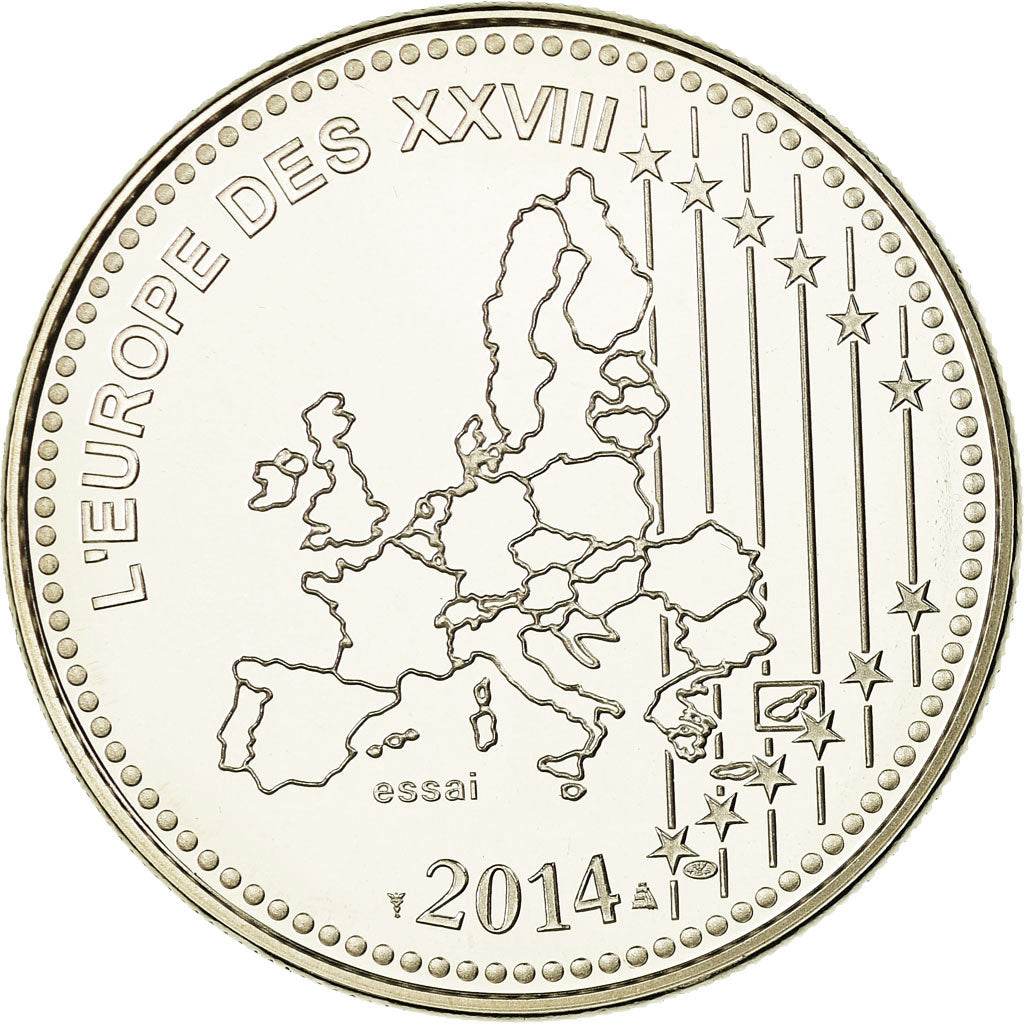 Francja, Medal, L'Europe des XXVIII, Centenaire de la Grande Guerre, 2014