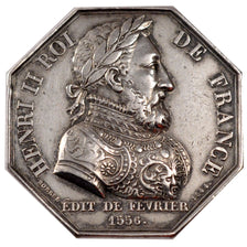 France, Trades, Token, 1816, AU(50-53), Silver, 16.71