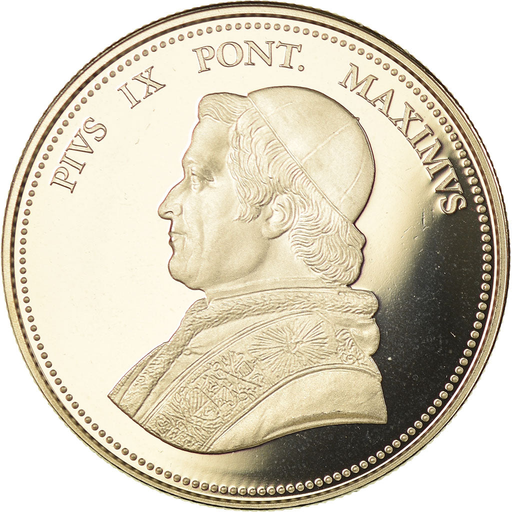 Vatikan, Medaille, Le Pape Pie IX, Religions & beliefs, STGL, Copper-nickel