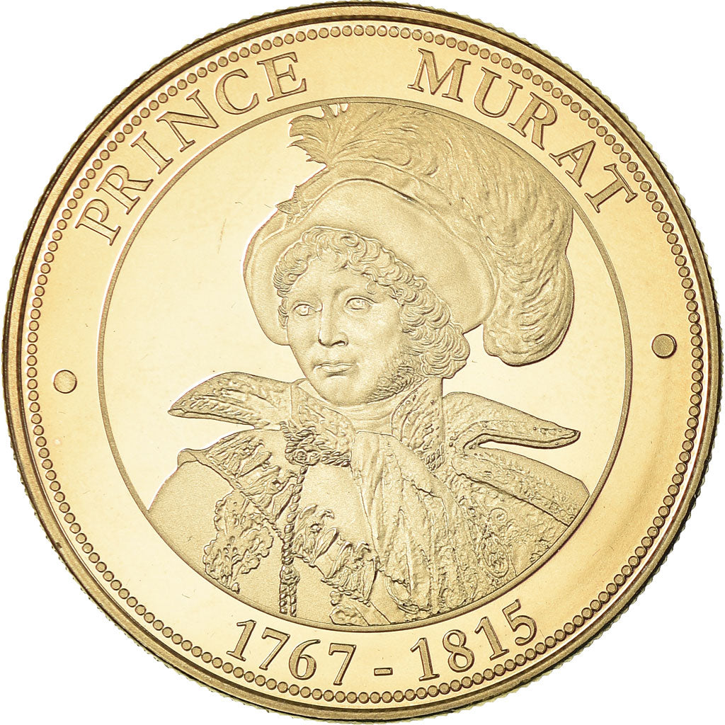Francja, Medal, Napoléon Bonaparte, Prince Murat, MS(65-70), Miedź-Nikiel