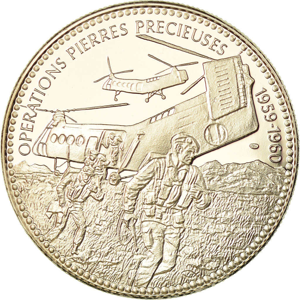 France, Medal, Guerre d'Algérie, Opérations Pierres Précieuses, MS(65-70)