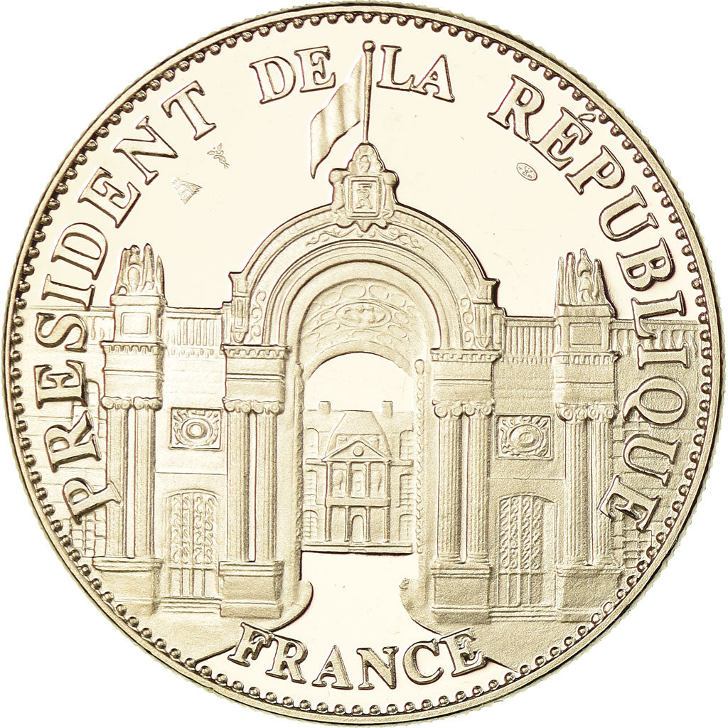 France, Medal, Charles De Gaulle, 2010, MS(65-70), Copper-nickel