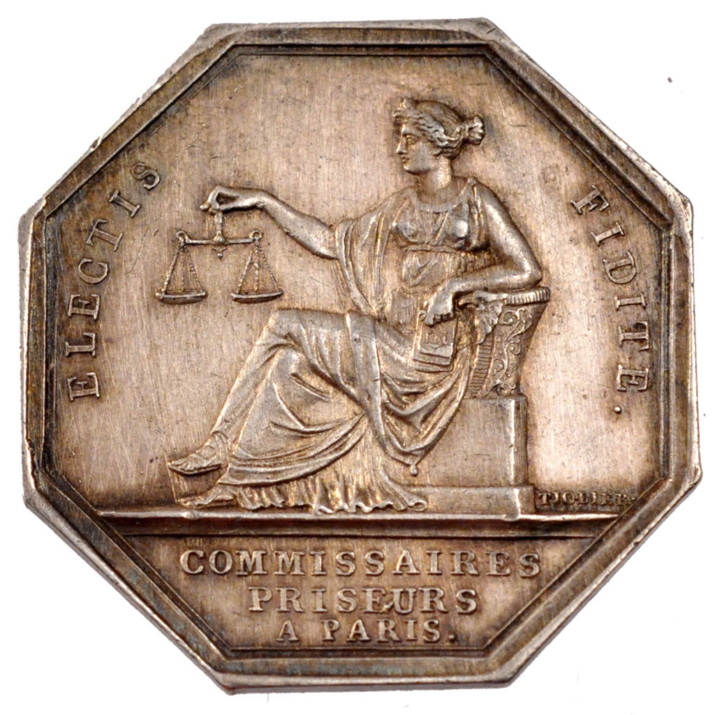 France, Trades, Token, EF(40-45), Silver, 16.52