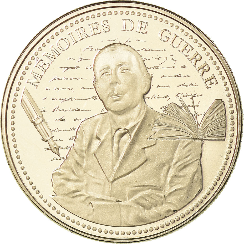 Francja, Medal, Charles de Gaulle, Vème République, Mémoires de Guerre