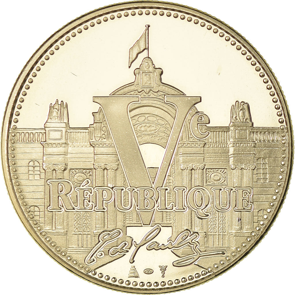 Francja, Medal, Charles de Gaulle, Vème République, Mémoires de Guerre