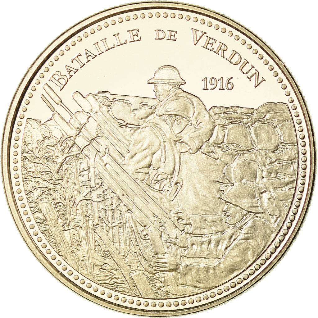 France, Medal, Centenaire Première Guerre Mondiale, Bataille de Verdun, 2016