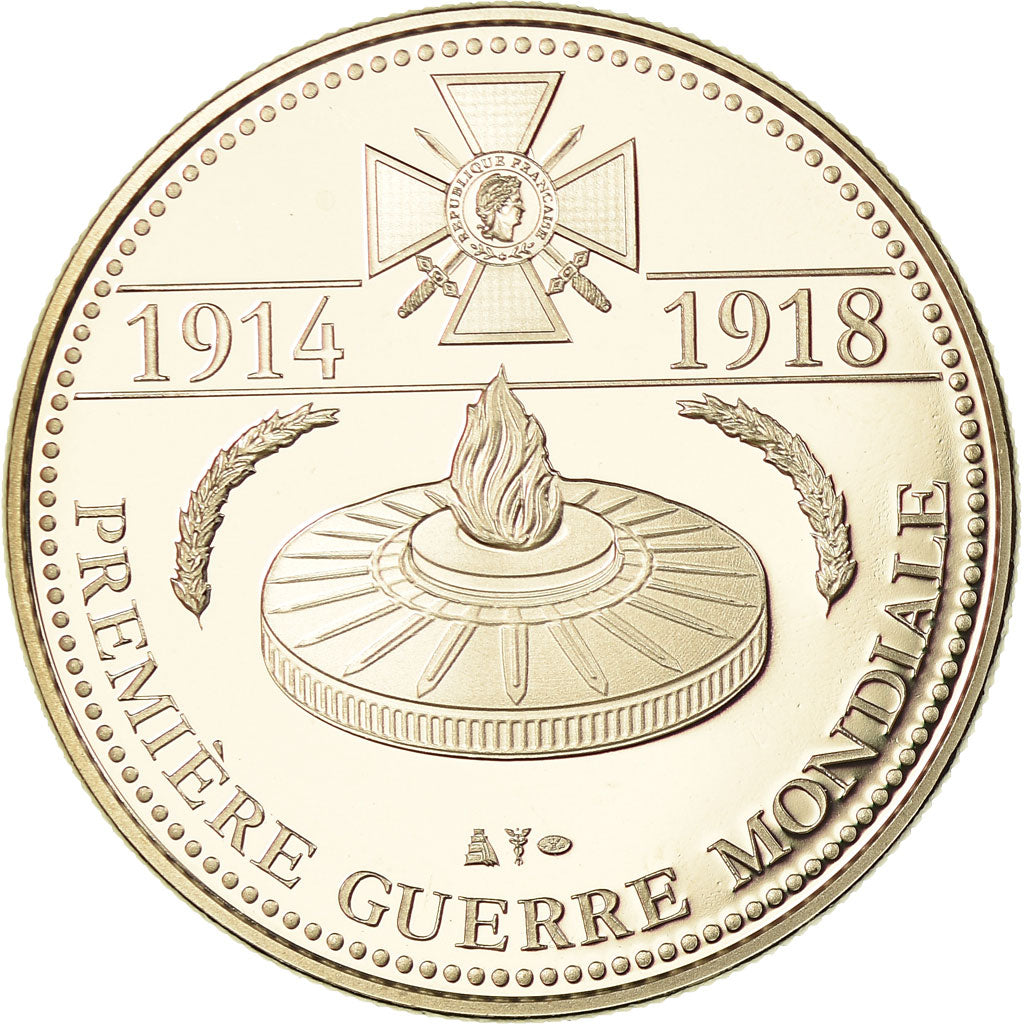 França, Medal, Première Guerre Mondiale, Armée de Terre et de Mer, MS(65-70)
