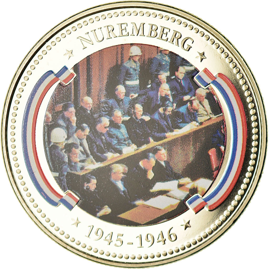 France, Medal, Seconde Guerre Mondiale, Le Procès de Nuremberg, MS(65-70)