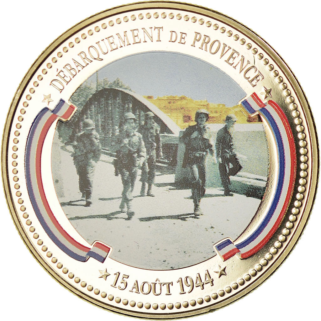 France, Medal, Seconde Guerre Mondiale, Débarquement de Provence, MS(65-70)