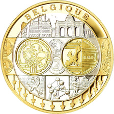 Belgique, Médaille, Euro, Europa, FDC, Argent
