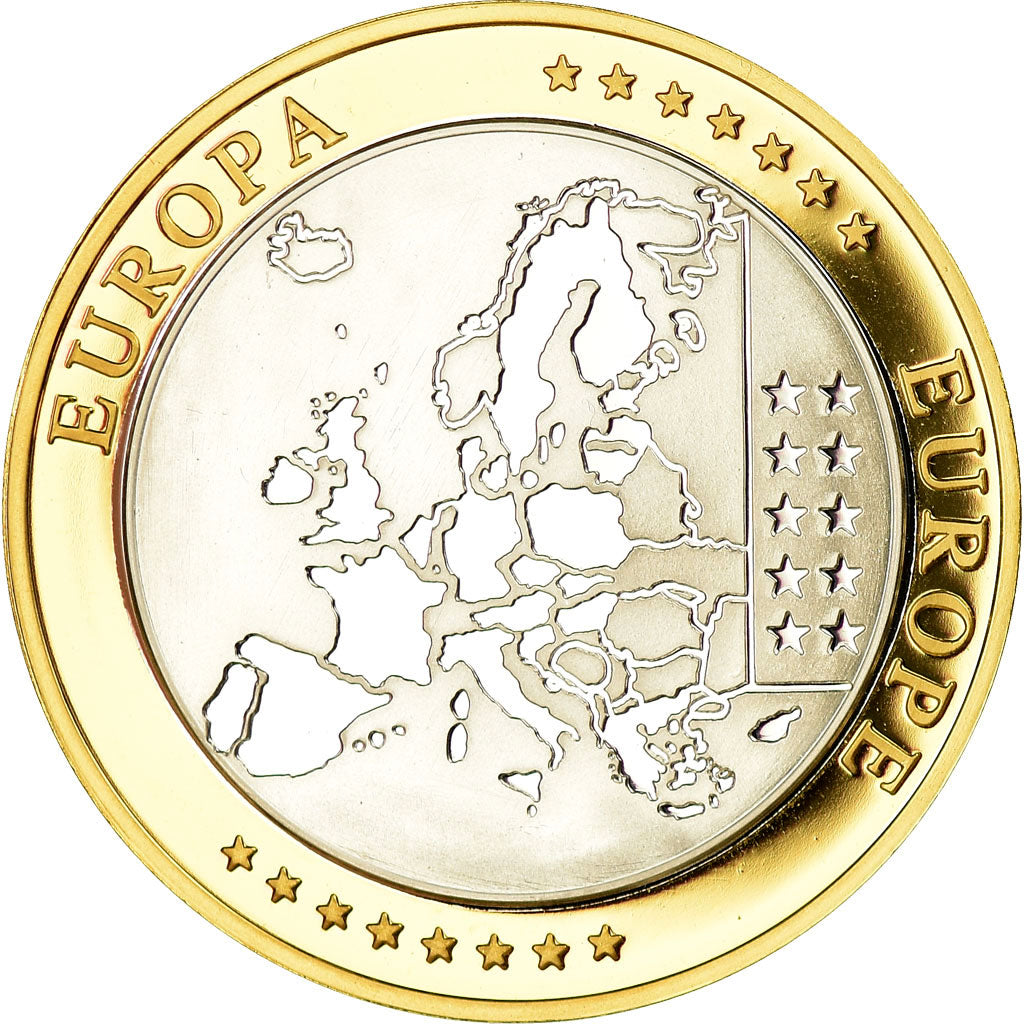 Belgique, Médaille, Euro, Europa, FDC, Argent