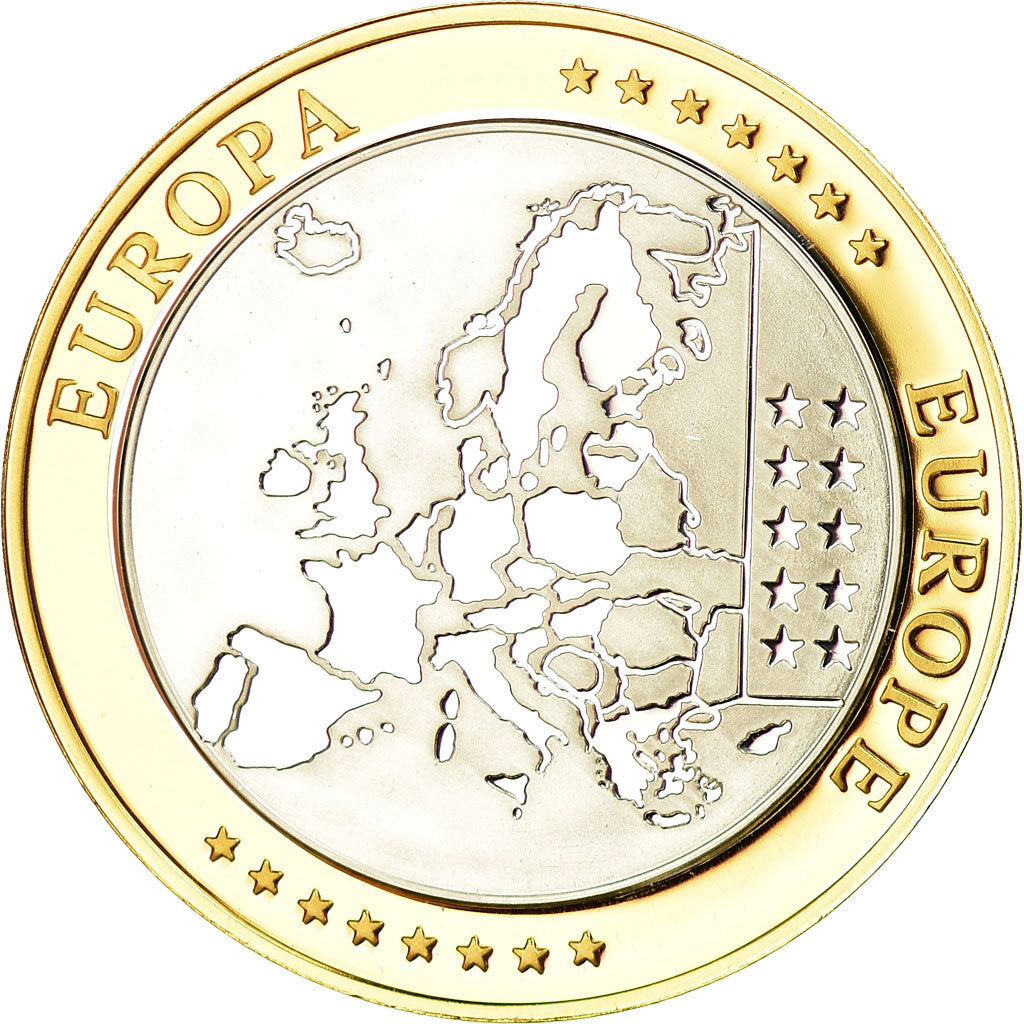 Monaco, Medaille, L'Europe, Monaco, STGL, Silber