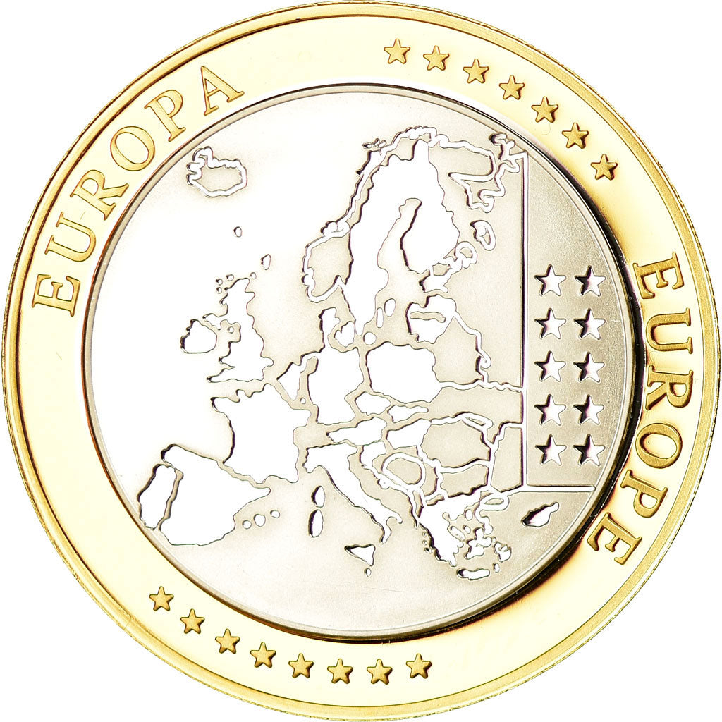 Ireland, Medal, Euro, Europa, MS(65-70), Silver
