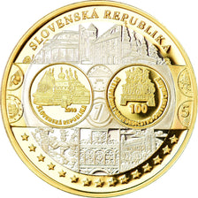 Slovakia, Medal, Euro, Europa, MS(65-70), Silver