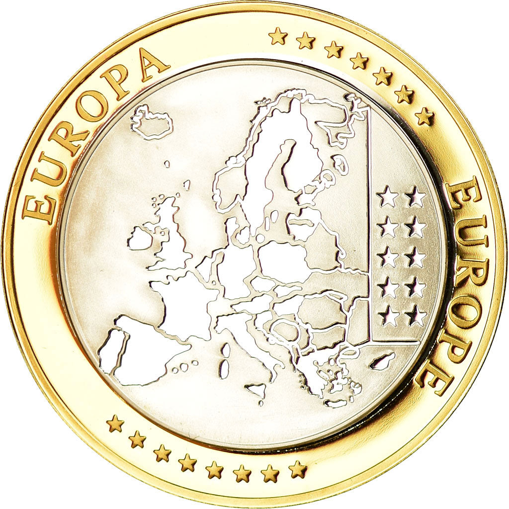 Germany, Medal, Euro, Europa, MS(65-70), Silver