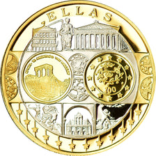 Greece, Medal, Euro, Europa, MS(65-70), Silver