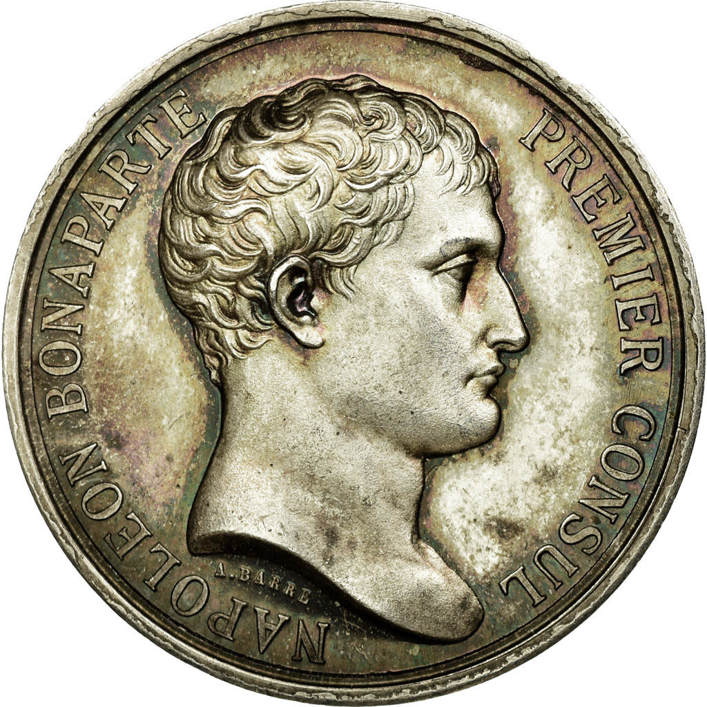 France, Token, Notary, 1840, MS(60-62), Silver, Lerouge:450