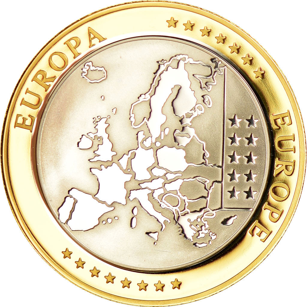 Finland, Medal, Euro, Europa, MS(65-70), Silver